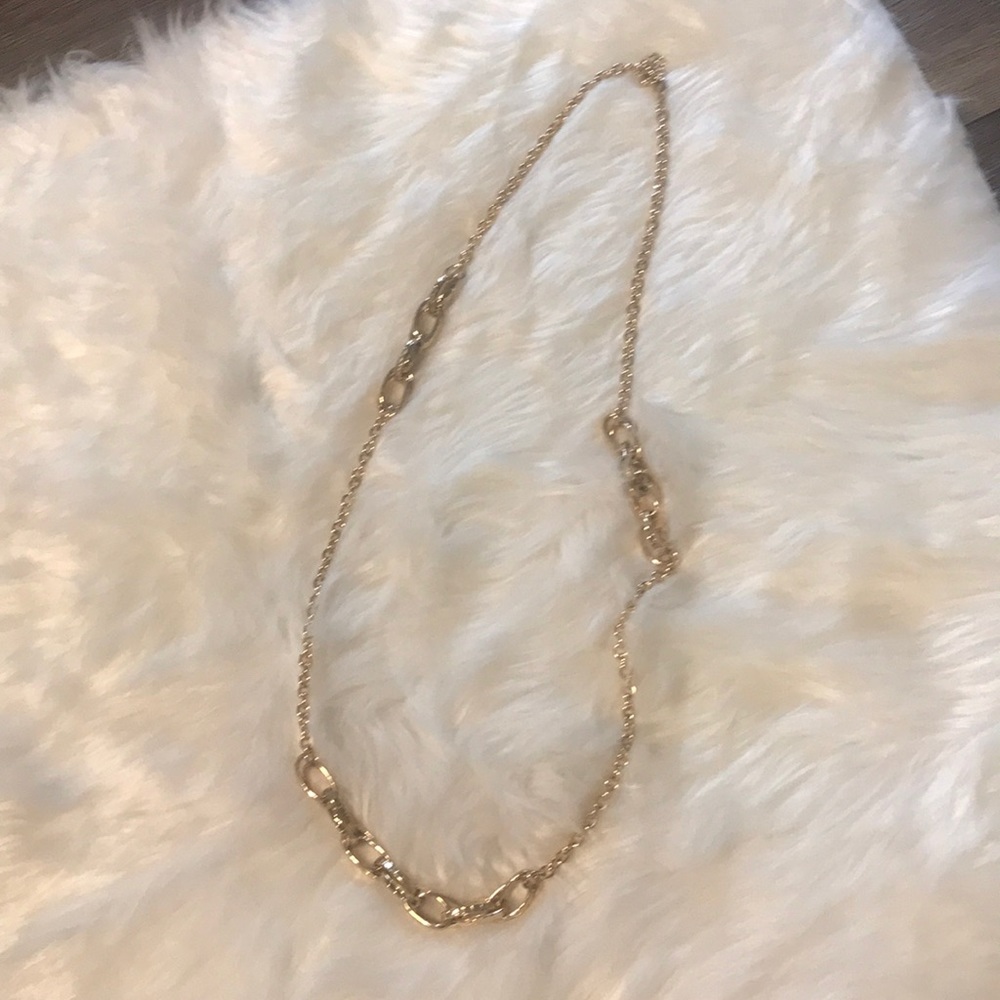 Gold loops costume jewelry.